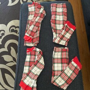 Matching Carter’s Christmas Pajama Sets - size 10 & size 6x